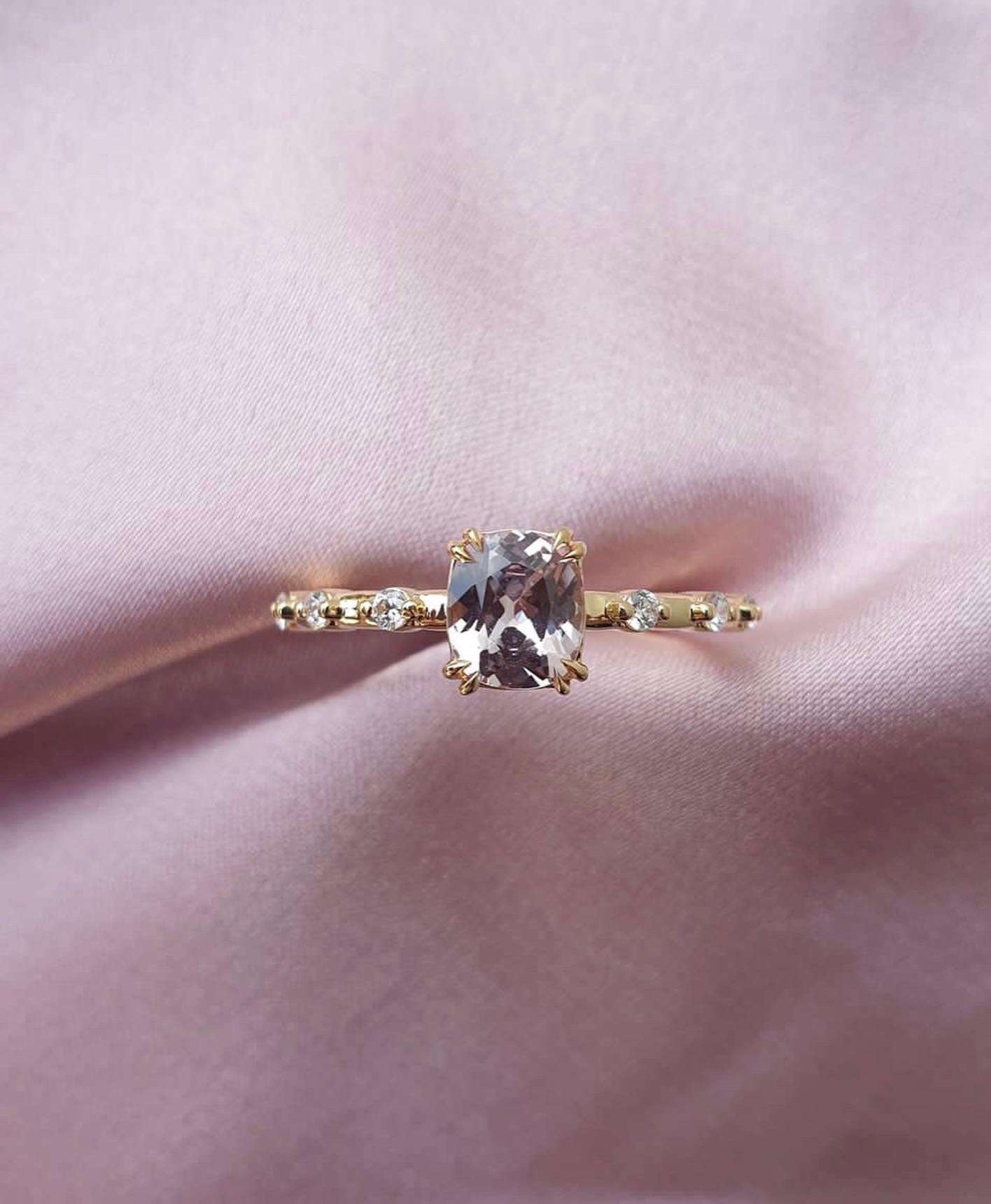 Aurupt Jewellers - Valentina Pink Sapphire Ring