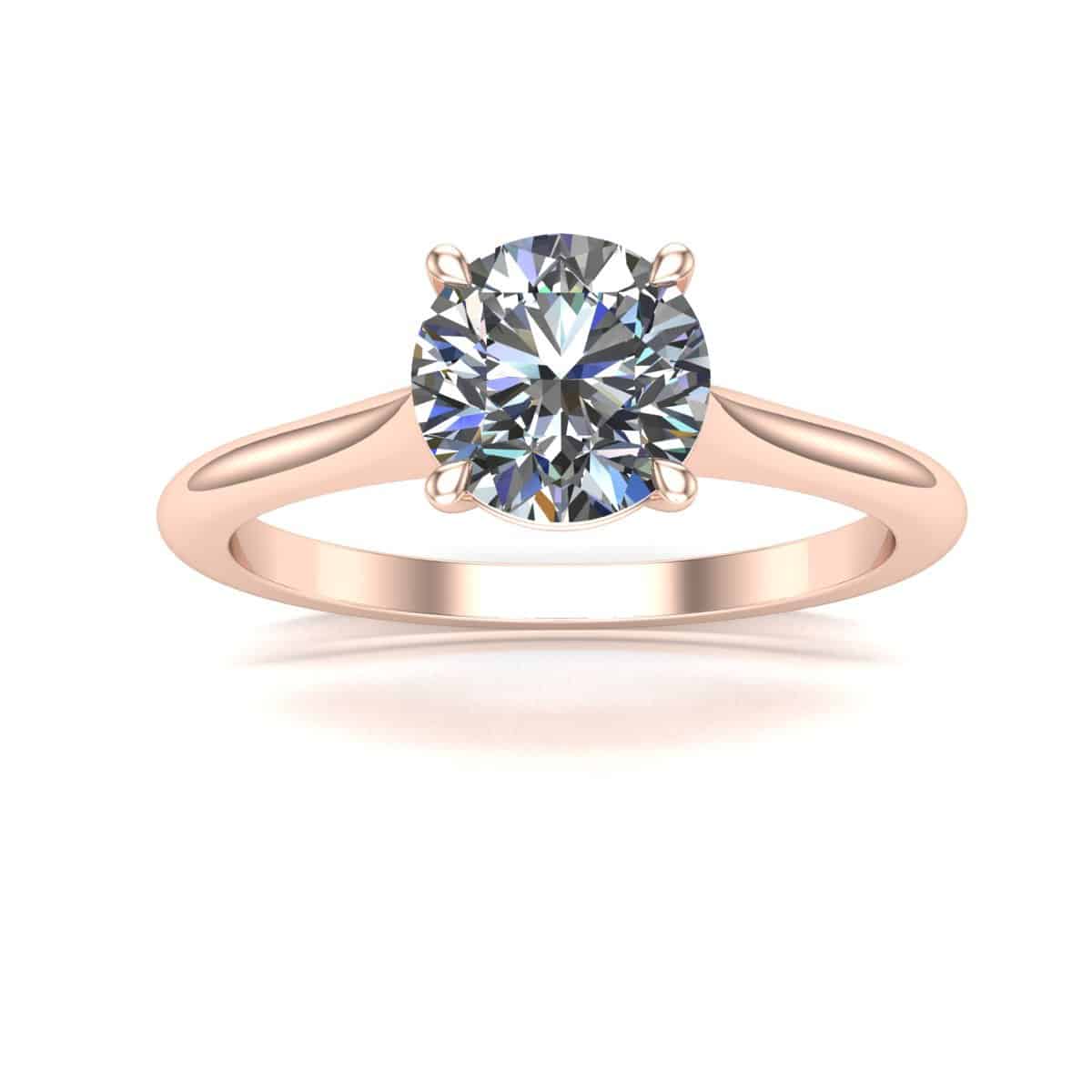 Amazon.com: KnBoB Vintage Diamond Wedding Ring,18K White Gold Square 0.4ct  Diamond Size 5: Clothing, Shoes & Jewelry