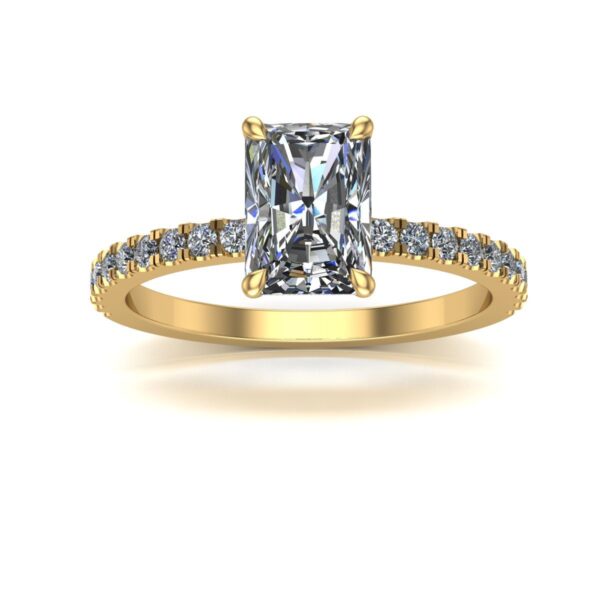 Radiant Nova Engagement Ring - Aurupt Jewellers