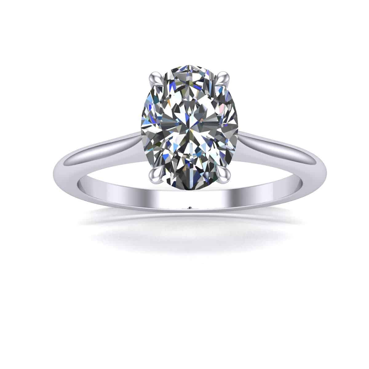 aurupt jewellers oval diamond engagement rings Brisbane
