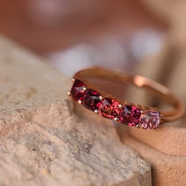 18ct Rose Gold Spinel Ring