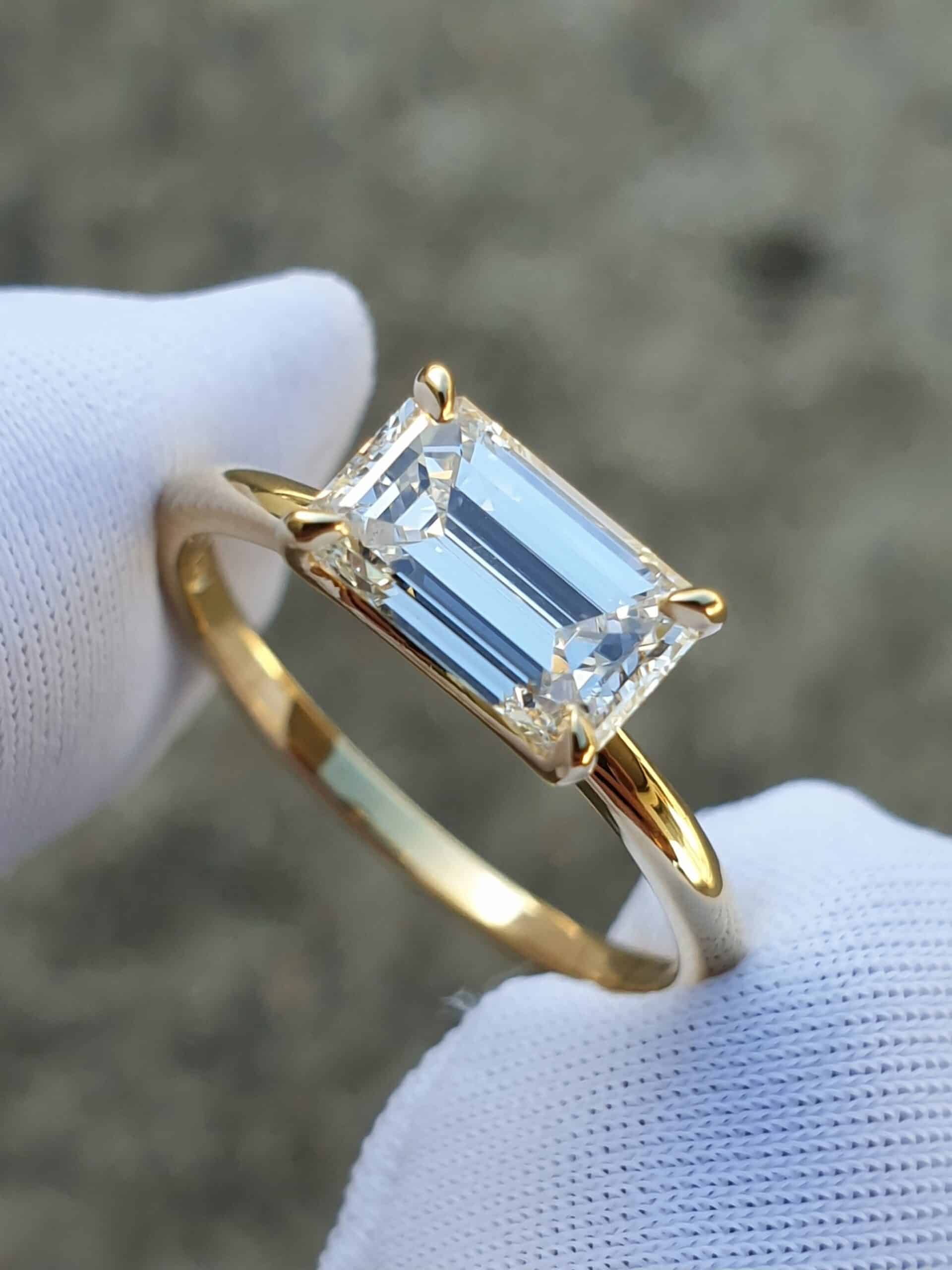 Lara Toi et Moi Double Pear Diamond Engagement Ring Setting – KAVALRI