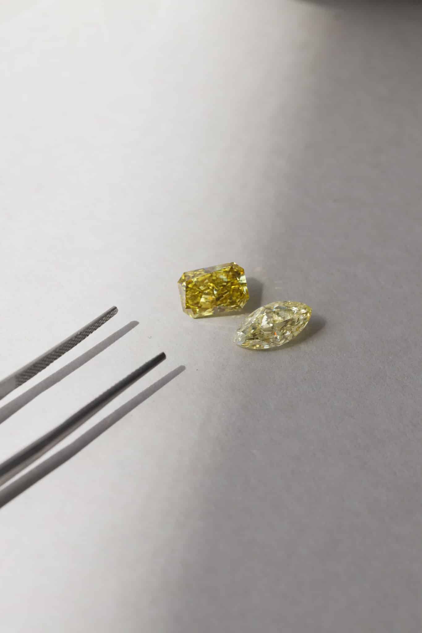 Yellow diamonds