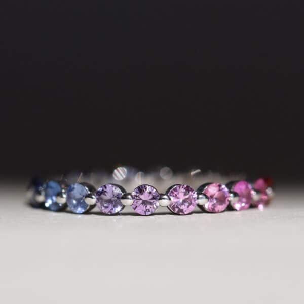 Orb - Sapphire Rainbow Ring